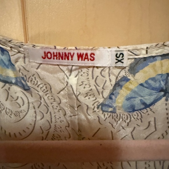 Johnny Was 100% Silk Floral Edith Sleeveless Dress - Picture 7 of 11